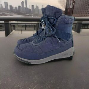 Chaco Women’s Borealis Ledge Hiking Boots US 6.5 Blue Waterproof Lace-Up Boot